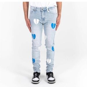 PHEELINGS LET IT GO BLUE SKINNY JEANS